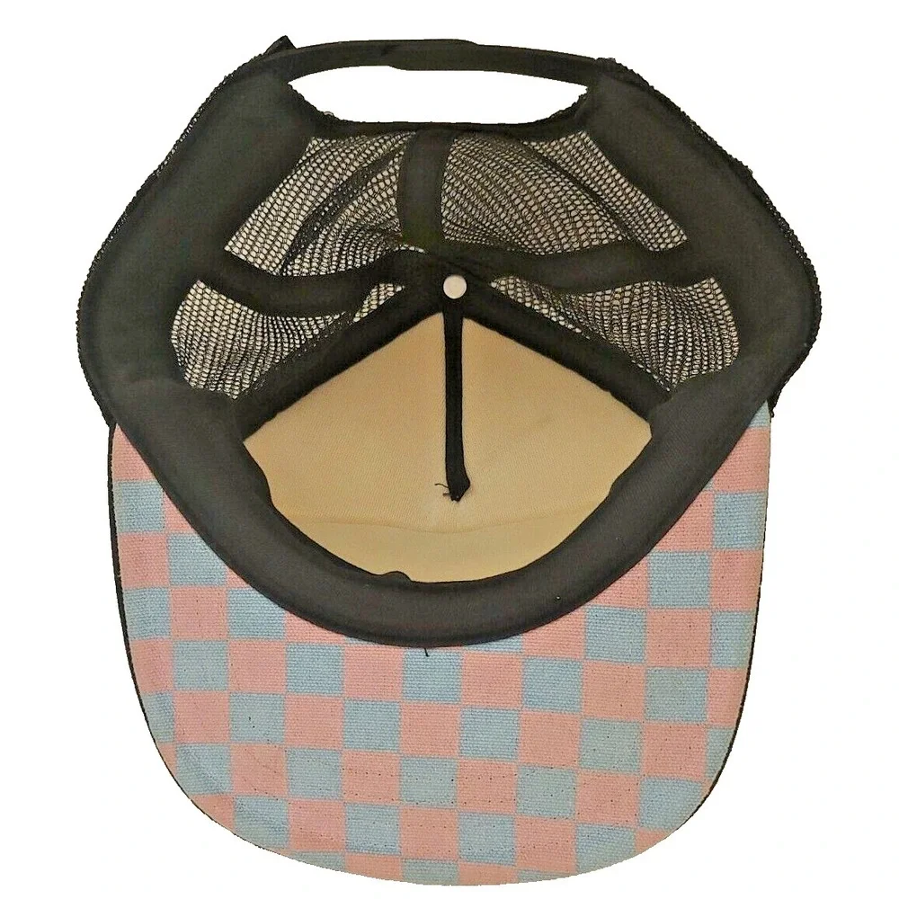 Vans Off The Wall Palm Tree Snapback Hat Mesh Back
